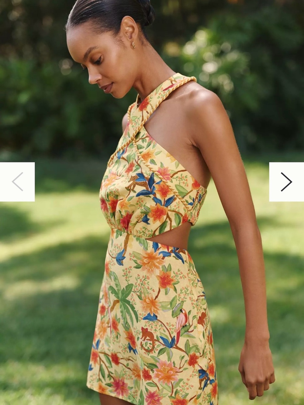 Farm Rio Halter Mini Dress - Picture 5 of 6